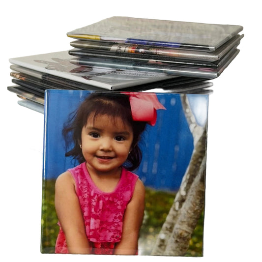 1 Custom Square Photo Magnet